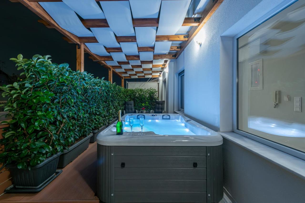 Acropolis Divine Penthouse Lägenhet Aten Exteriör bild