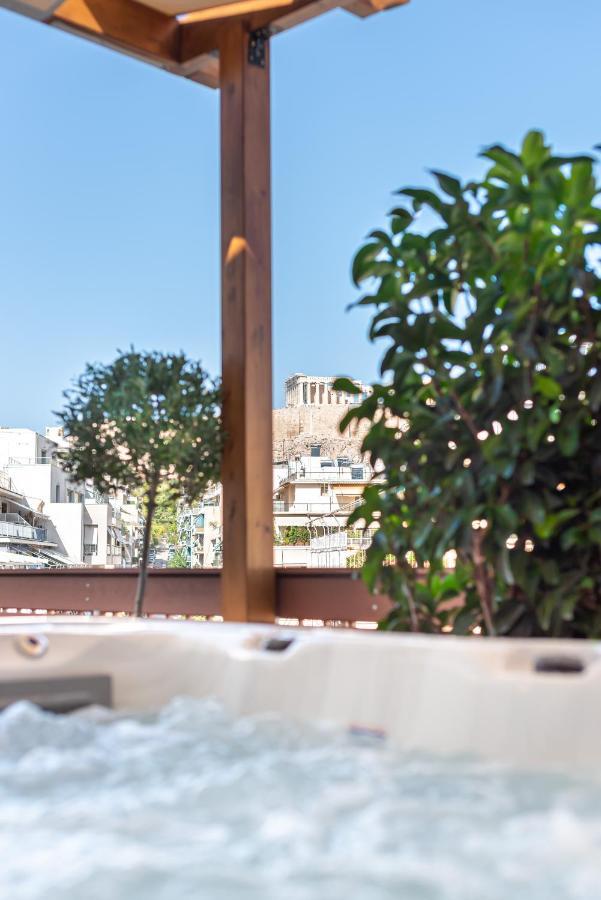 Acropolis Divine Penthouse Lägenhet Aten Exteriör bild