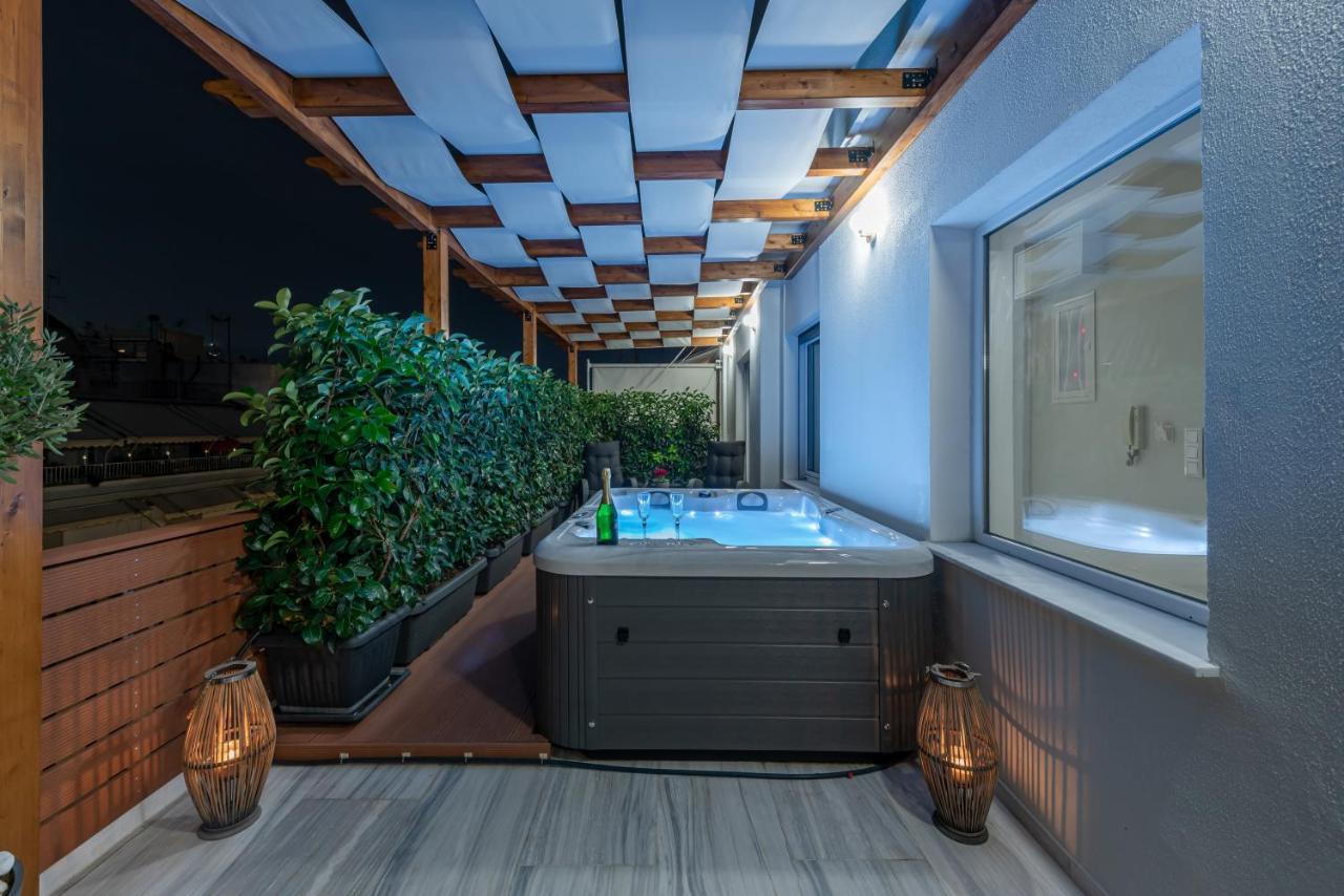 Acropolis Divine Penthouse Lägenhet Aten Exteriör bild