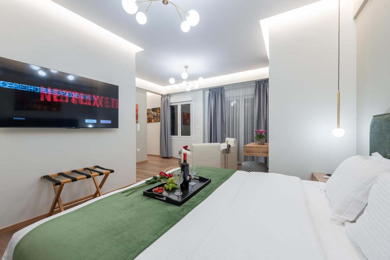 Acropolis Divine Penthouse Lägenhet Aten Exteriör bild