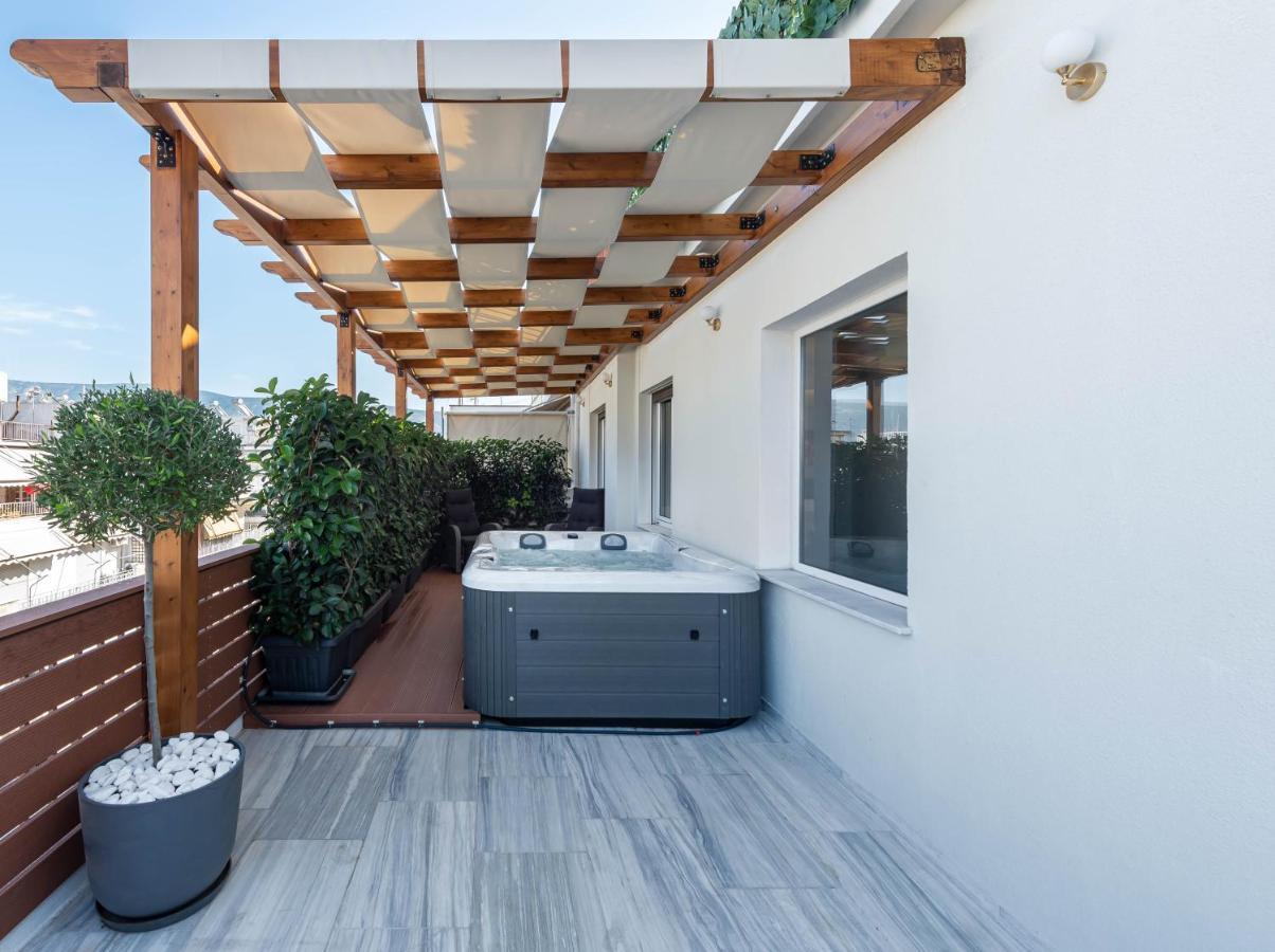 Acropolis Divine Penthouse Lägenhet Aten Exteriör bild