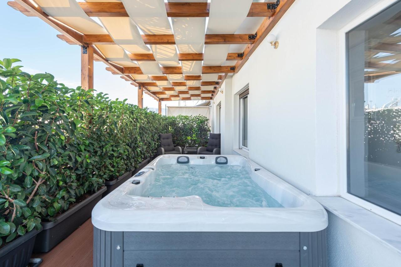 Acropolis Divine Penthouse Lägenhet Aten Exteriör bild