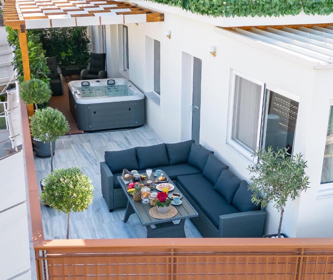 Acropolis Divine Penthouse Lägenhet Aten Exteriör bild