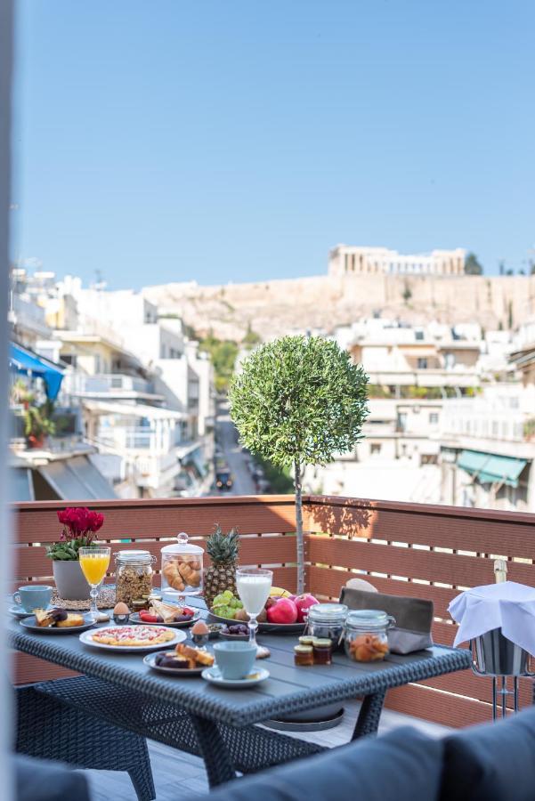 Acropolis Divine Penthouse Lägenhet Aten Exteriör bild