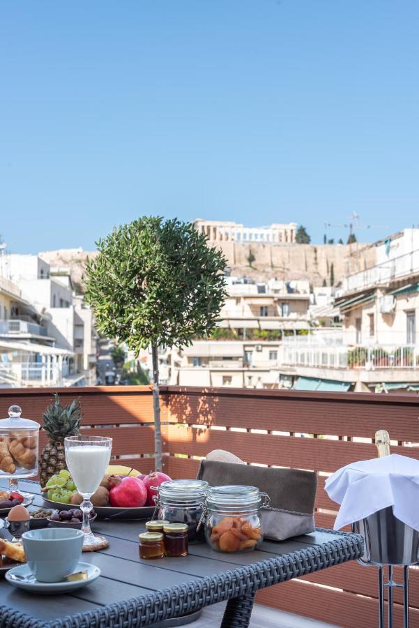 Acropolis Divine Penthouse Lägenhet Aten Exteriör bild